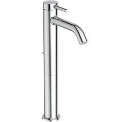 Ideal Standard Ceraline Nuovo Lavabo Bataryası 48x182x332 mm, 135 mm çıkış ucu projeksiyonu, 3.8 l/dk (3 bar), sifon kumandalı Krom