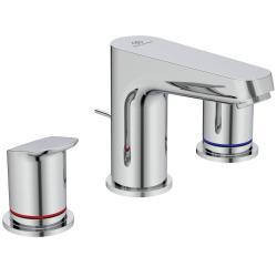 Ideal Standard Ceraflex Lavabo Bataryası 250x168x111 mm, 110 mm çıkış ucu projeksiyonu, 3.8 l/dk (3 bar), sifon kumandalı Krom