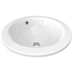 Ideal Standard Connect Lavabo 380x380x165 mm, batarya deliksiz, taşma delikli Beyaz