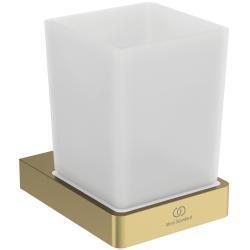 Ideal Standard Conca Diş Fırçalık 67x87x96 mm Fırçalanmış Altın
