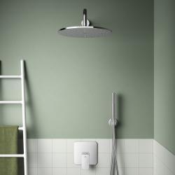 Ideal Standard Ceraplan Ankastre Duş Armatürü 163x150x184 mm, Kit 1 dahil, 29 l/dk (3 bar) Krom uygulama örneği