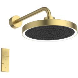 Ideal Standard Idealrain Solos Tepe Duşu 330x577x239 mm, Kit 1 gerekli (A1080), 12 l/dk (3 bar) Manyetik Gri