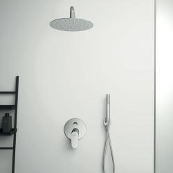 Ideal Standard Idealrain Luxe Tepe Duşu 250x53x250 mm, 12 l/dk (3 bar) Paslanmaz Çelik uygulama örneği