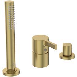 Ideal Standard Joy Küvet Bataryası 218x48x197 mm, 14.0 l/dk (3 bar) Fırçalanmış Altın