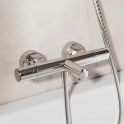 Ideal Standard Idealrain Sürgülü Duş Seti 143x305x644 mm, 8 l/dk (3 bar) Krom BE413AA uygulama örneği