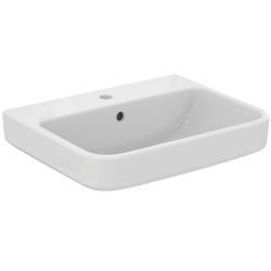 Ideal Standard i.life B Lavabo 550x440x180 mm, 1 tek batarya delikli, taşma delikli Beyaz