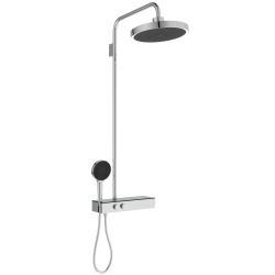 Ideal Standard Ceratherm Solos Aplike Duş Bataryası Dahil Duş Sistemi 434x682x1211 mm, Kit 1 gerekli (A1070), 12.0 l/dk (3 bar) Krom A7881AA