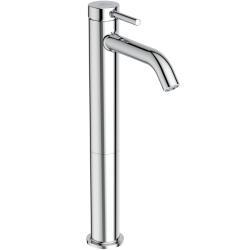 Ideal Standard Ceraline Nuovo Lavabo Bataryası 48x166.5x309 mm, 135 mm çıkış ucu projeksiyonu, 3.8 l/dk (3 bar), sifon kumandasız Mat Siyah