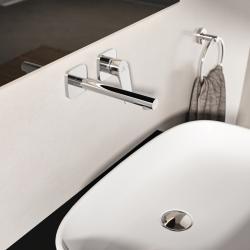 Ideal Standard Ceralife C Duvara Monte Lavabo Armatürü 175x198x110.5 mm, 180 mm çıkış ucu projeksiyonu, Kit 1 gerekli (A1313), 3.8 l/dk (3 bar), sifon kumandasız Krom uygulama örneği
