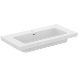Ideal Standard Extra Etajerli Lavabo 1010x510x150 mm, 1 tek batarya delikli, taşma delikli Beyaz