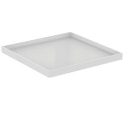 Ideal Standard Solos Lavabo Tablası 330x330x30 mm, taşlanmış alt yüzey Parlak Siyah