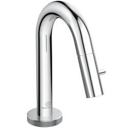 Ideal Standard Ceraline Sensörlü Lavabo Armatürleri 55x212 mm, 152 mm çıkış ucu projeksiyonu, 8.3 l/dk (3 bar), sifon kumandasız Krom
