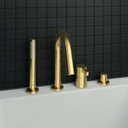 Ideal Standard Joy Küvet Bataryası 248 mm, 19.0 l/dk (3 bar) Fırçalanmış Altın uygulama örneği