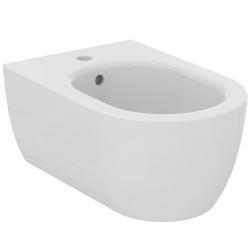 Ideal Standard Blend Curve Asma Bide 355x540x250 mm, 1 tek batarya delikli, taşma delikli Beyaz