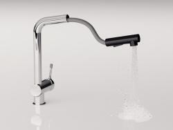 Ideal Standard Ceralook Mutfak Armatürü 119x270x361 mm, 225 mm çıkış ucu projeksiyonu, 9 l/dk (3 bar) Krom uygulama örneği