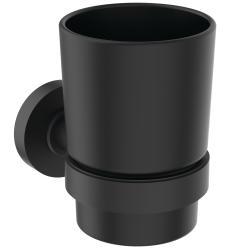 Ideal Standard Iom Diş Fırçalık 69x103x96 mm Mat Siyah