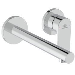 Ideal Standard Ceralife O Duvara Monte Lavabo Armatürü 175x198x112.5 mm, 180 mm çıkış ucu projeksiyonu, Kit 1 gerekli (A1313), 3.8 l/dk (3 bar), sifon kumandasız Krom