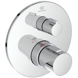 Ideal Standard Ceratherm T100 Ankastre Duş Armatürü 163x105x163 mm, Kit 1 gerekli (A1000), 30 l/dk (3 bar) Krom