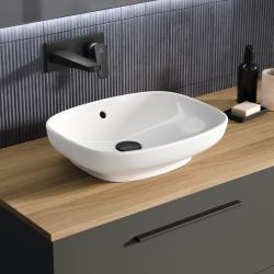 Ideal Standard i.life B Çanak Lavabo 450x370x140 mm, taşlanmış alt yüzey, batarya deliksiz, taşma delikli Beyaz uygulama örneği