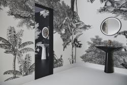 Ideal Standard Tipo-Z Lavabo 740x470x900 mm, 3 batarya delikli, taşma delikli Parlak Siyah uygulama örneği
