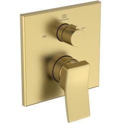 Ideal Standard Conca Ankastre Banyo Bataryası 157x69x183.5 mm, Çıkış sayısı: 2, Kit 1 gerekli (A1000NU), 22.1 l/dk (3 bar) Fırçalanmış Altın