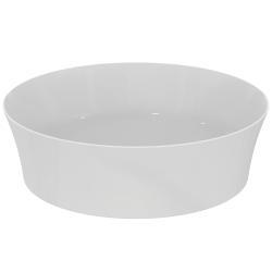 Ideal Standard Ipalyss Çanak Lavabo 400x400x120 mm, taşlanmış alt yüzey, batarya deliksiz, taşma deliksiz Mat Siyah