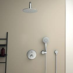 Ideal Standard Idealrain Luxe Tepe Duşu 200x53x200 mm, 12 l/dk (3 bar) Paslanmaz Çelik B0383MY uygulama örneği