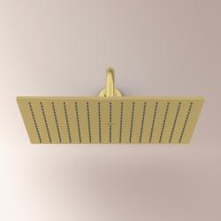 Ideal Standard Idealrain Tepe Duşu 403x58x403 mm, 12 l/dk (3 bar) Fırçalanmış Altın A5806A2 uygulama örneği
