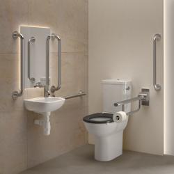 Ideal Standard Contour 21 Tutamak 450 mm Paslanmaz Çelik uygulama örneği