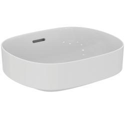 Ideal Standard Linda-X Çanak Lavabo 450x380x155 mm, batarya deliksiz, taşma delikli Beyaz