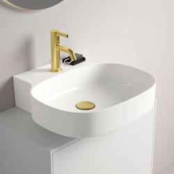 Ideal Standard Linda-X Lavabo 500x480x135 mm, 1 tek batarya delikli, taşma deliksiz Beyaz uygulama örneği