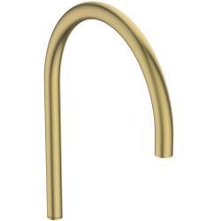 Ideal Standard Solos Lavabo Bataryası 20x241x301 mm, 221 mm çıkış ucu projeksiyonu, 5 l/dk (3 bar), sifon kumandasız Fırçalanmış Altın A7832A2