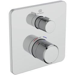 Ideal Standard Ceratherm C25 Ankastre Duş Armatürü 157x67x157 mm, Çıkış sayısı: 1, Kit 1 gerekli (A1000), 18.5 l/dk (3 bar) Krom