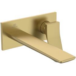 Ideal Standard Conca Duvara Monte Lavabo Armatürü 193x114.5 mm, 220 mm çıkış ucu projeksiyonu, Kit 1 gerekli (A1313), 5 l/dk (3 bar), sifon kumandasız Manyetik Gri