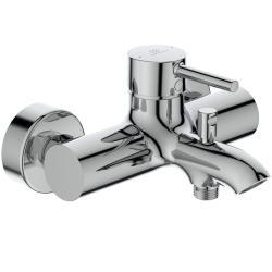 Ideal Standard Ceraline Aplike Banyo ve Duş Bataryası 207x187x111 mm, 168 mm çıkış ucu projeksiyonu, 20.0 l/dk (3 bar) Mat Siyah