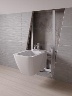 Ideal Standard Prosys Bide Taşıyıcıları 420x120x505 mm Naturel uygulama örneği