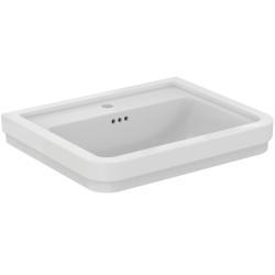 Ideal Standard Calla Lavabo 615x500x175 mm, 1 tek batarya delikli, taşma delikli Beyaz