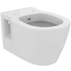 Ideal Standard Connect Asma Klozet 360x540x340 mm, Yıkama, CL1 tam yıkama 4.5-6 L, yatay çıkışlı Beyaz