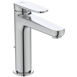 Ideal Standard Cerafine O Nuovo Lavabo Bataryası 48x180x167 mm, 125 mm çıkış ucu projeksiyonu, 3.8 l/dk (3 bar), sifon kumandalı Mat Siyah