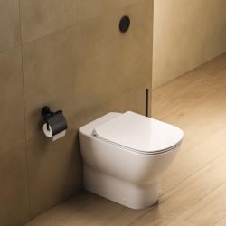 Ideal Standard Iom Tuvalet Fırçası Seti 115x384 mm Mat Siyah uygulama örneği
