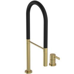 Ideal Standard Gusto Mutfak Armatürü 190x263x607 mm, 225 mm çıkış ucu projeksiyonu, 6.7 l/min (3 bar) Manyetik Gri