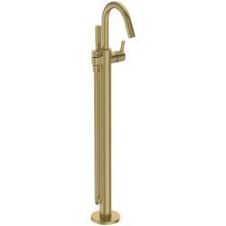 Ideal Standard Joy Yerden Küvet Armatürü 151x265.5x920 mm, 190 mm çıkış ucu projeksiyonu, Kit 1 gerekli (A6133), 8 l/dk (3 bar) Fırçalanmış Altın
