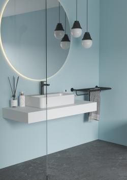 Ideal Standard Iom Raf Havluluk 622x304x115 mm Krom uygulama örneği