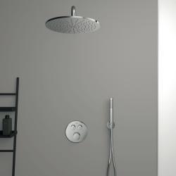Ideal Standard Ceratherm Navigo Ankastre Duş Armatürü 157x64x157 mm, Çıkış sayısı: 2, Kit 1 gerekli (A1000NU), 18 l/dk (3 bar) Krom A8579AA uygulama örneği