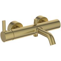 Ideal Standard Joy Aplike Banyo ve Duş Bataryası 306x224x108 mm, 207 mm çıkış ucu projeksiyonu, 20.0 l/dk (3 bar) Silver Storm