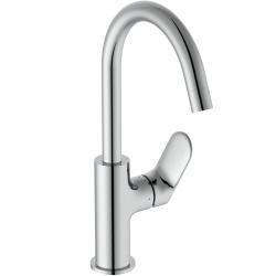 Ideal Standard Ceralife O Lavabo Bataryası 93x201x301 mm, 174 mm çıkış ucu projeksiyonu, 3.8 l/dk (3 bar), sifon kumandalı Krom