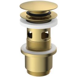 Ideal Standard Multisuite Click Clack Sifon Fırçalanmış Altın E1482A2