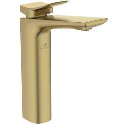 Ideal Standard Conca Lavabo Bataryası 48x218x246 mm, 150 mm çıkış ucu projeksiyonu, 5 l/dk (3 bar), sifon kumandalı Manyetik Gri