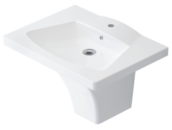 İdevit Vega Lavabo Beyaz uygulama örneği