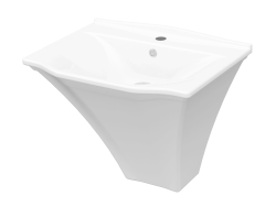İdevit Neo Classic Monoblok Lavabo Beyaz